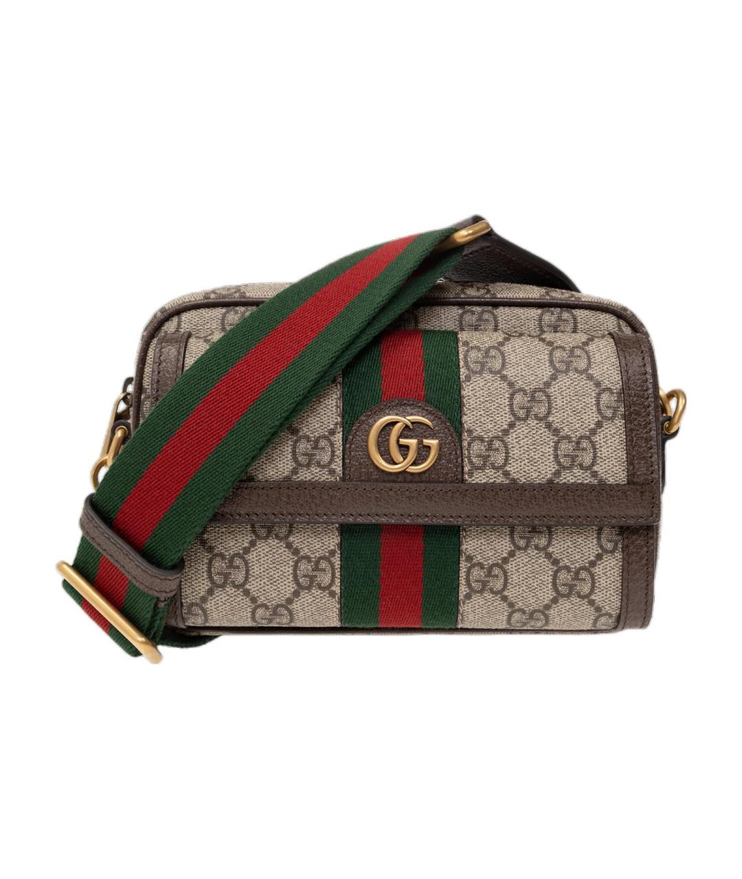 GUCCI Бежевая сумка через плечо, фото 1