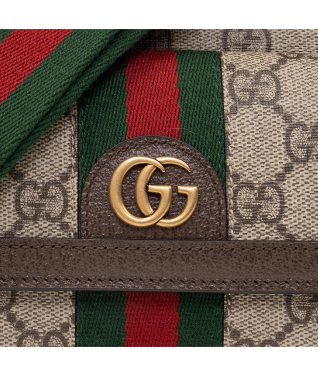 GUCCI Бежевая сумка через плечо, фото 5