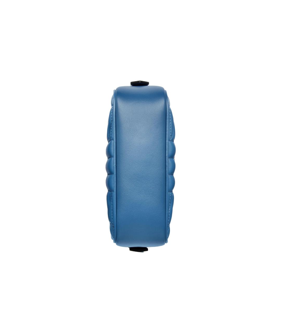 GUCCI Синяя кожаная сумка через плечо, фото 8