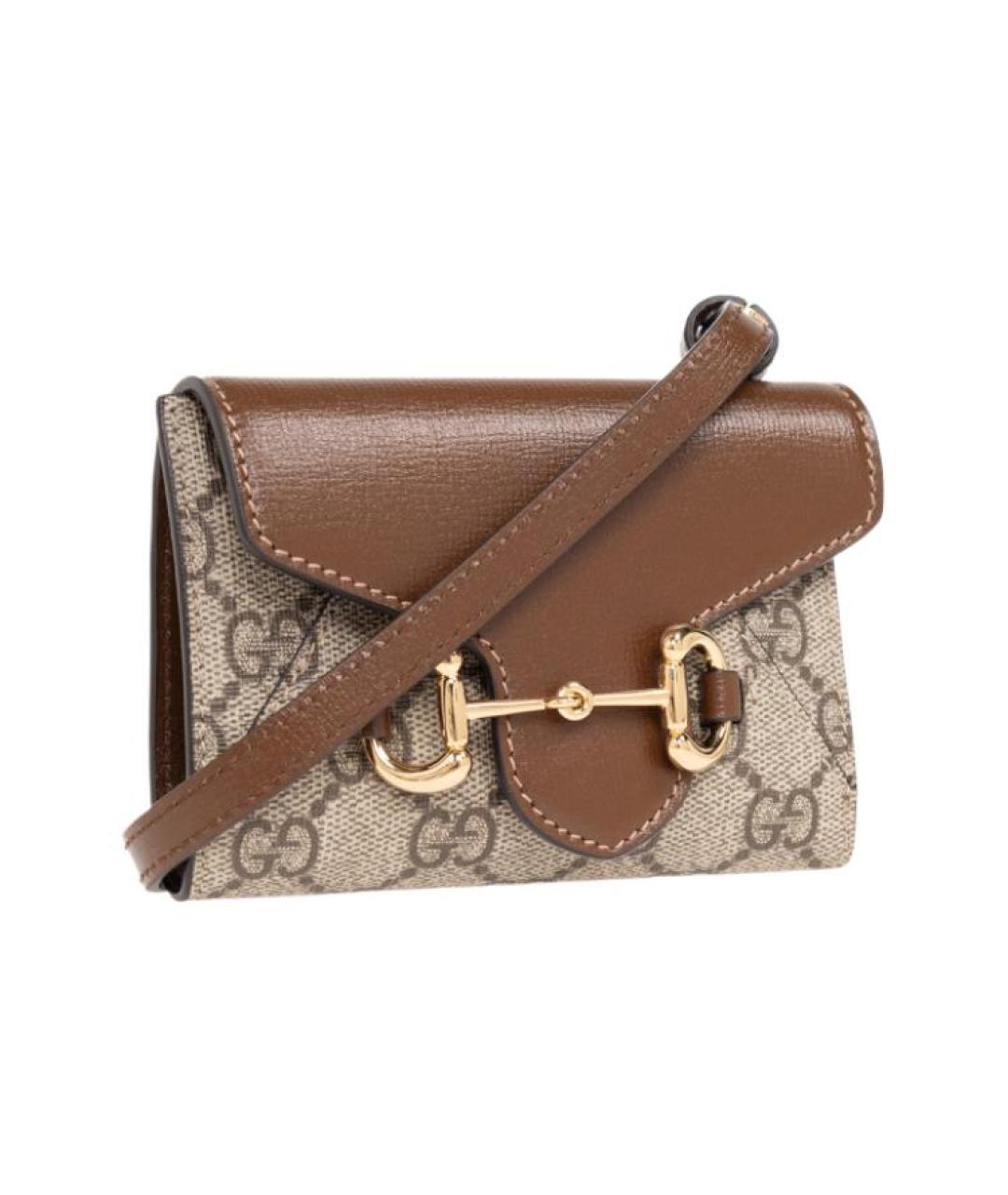 GUCCI Коричневый кошелек, фото 6