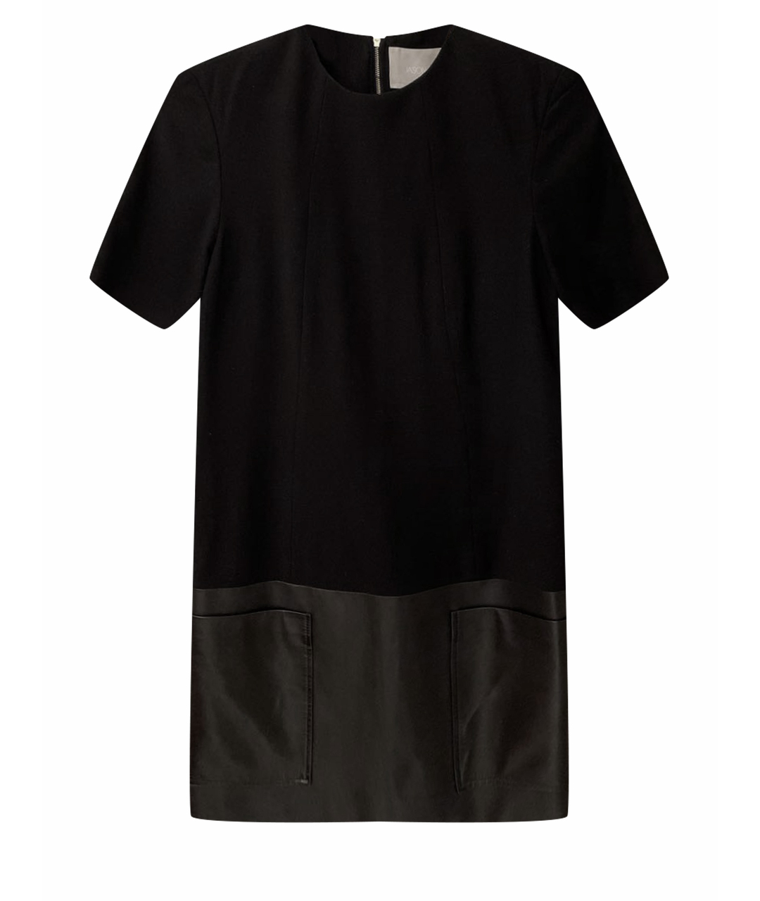JASON WU Черное шерстяное коктейльное платье, фото 1