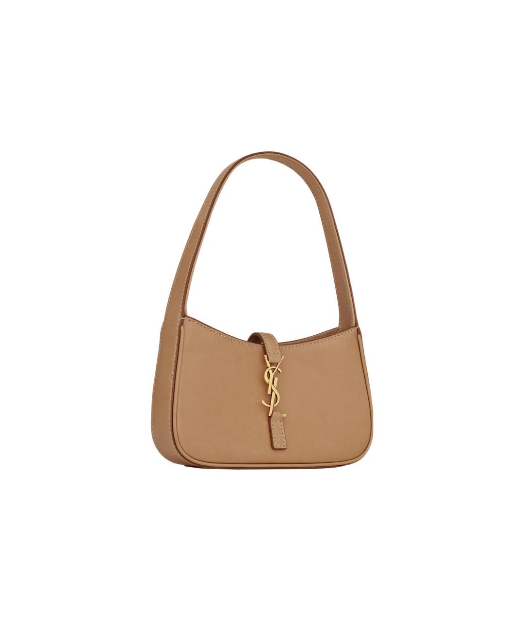 SAINT LAURENT Бежевая сумка через плечо, фото 2