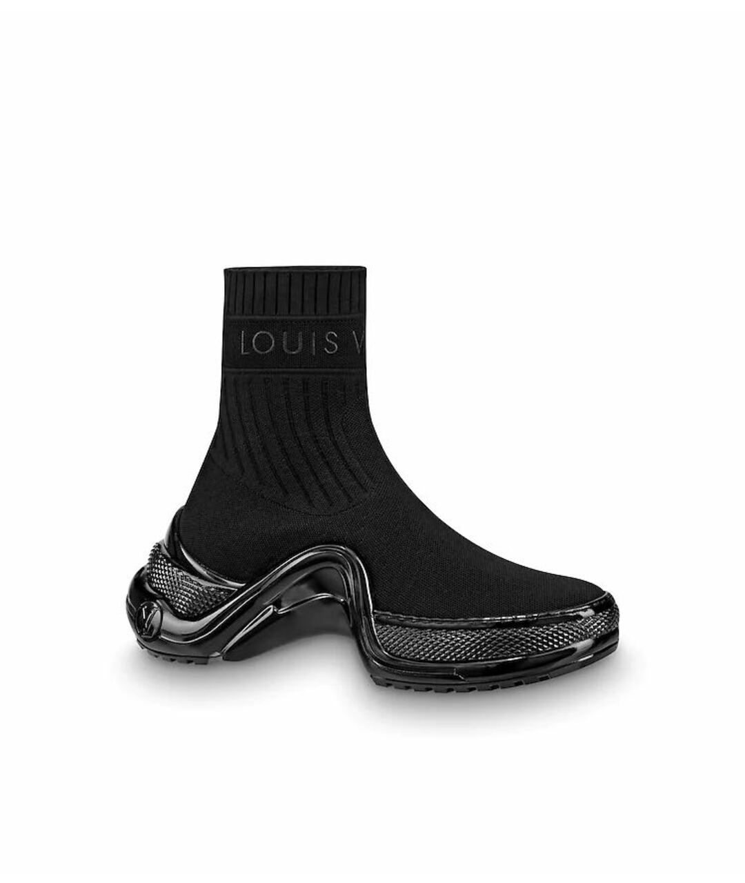 LOUIS VUITTON PRE-OWNED Черные ботинки, фото 1
