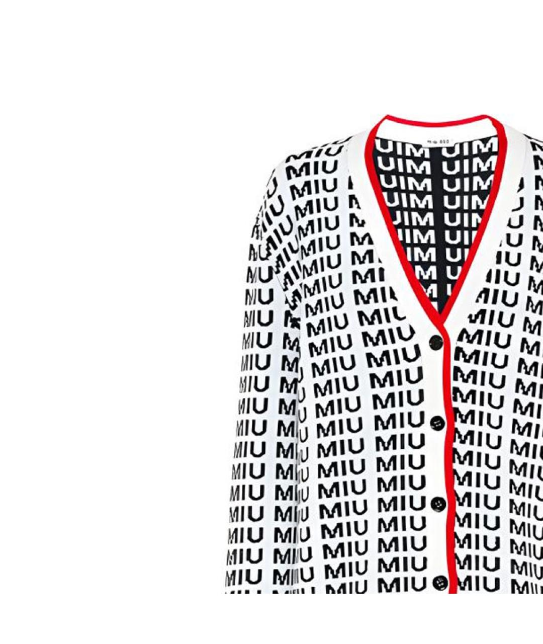 MIU MIU Белый кашемировый джемпер / свитер, фото 5