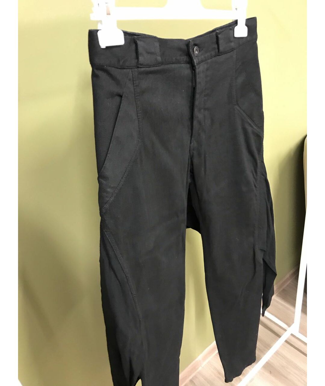 GARETH PUGH Черные хлопковые брюки чинос, фото 3