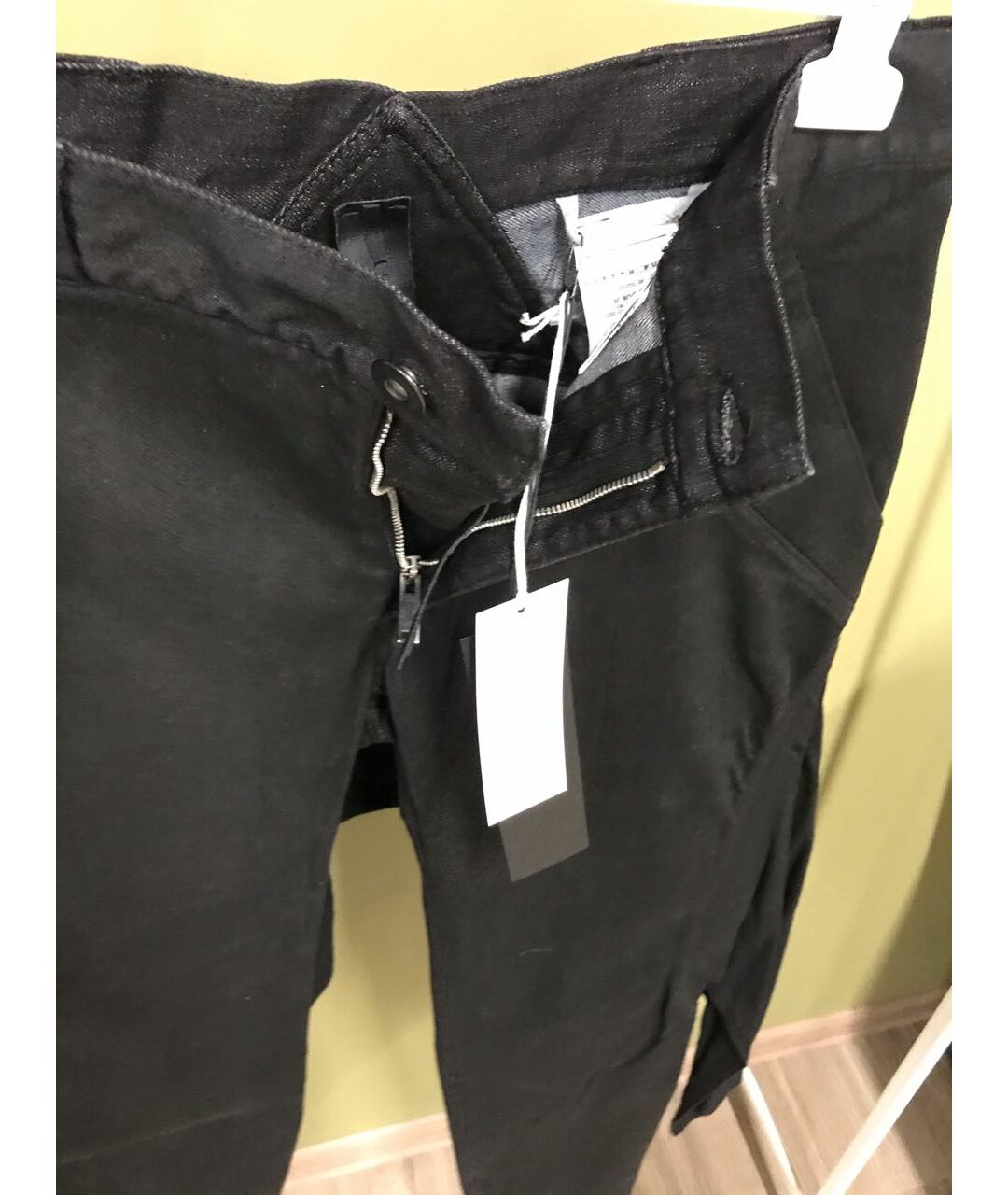 GARETH PUGH Черные хлопковые брюки чинос, фото 6