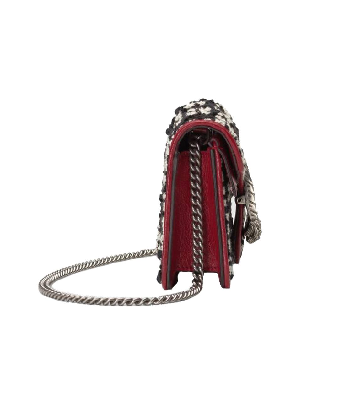 GUCCI Мульти твидовая сумка через плечо, фото 4