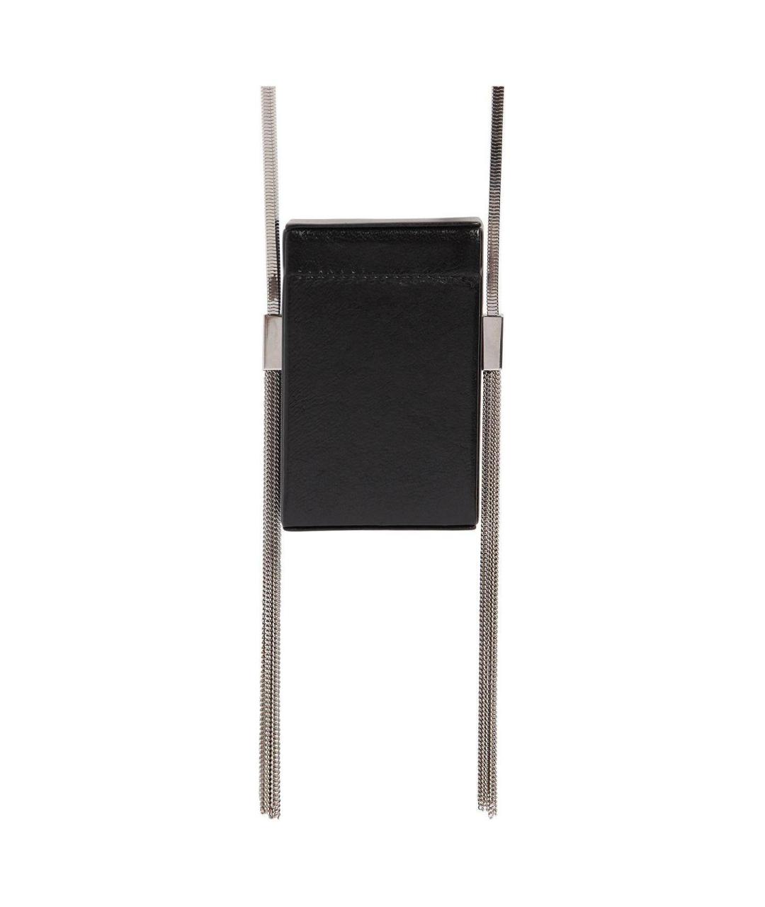 SAINT LAURENT Черная сумка через плечо, фото 4