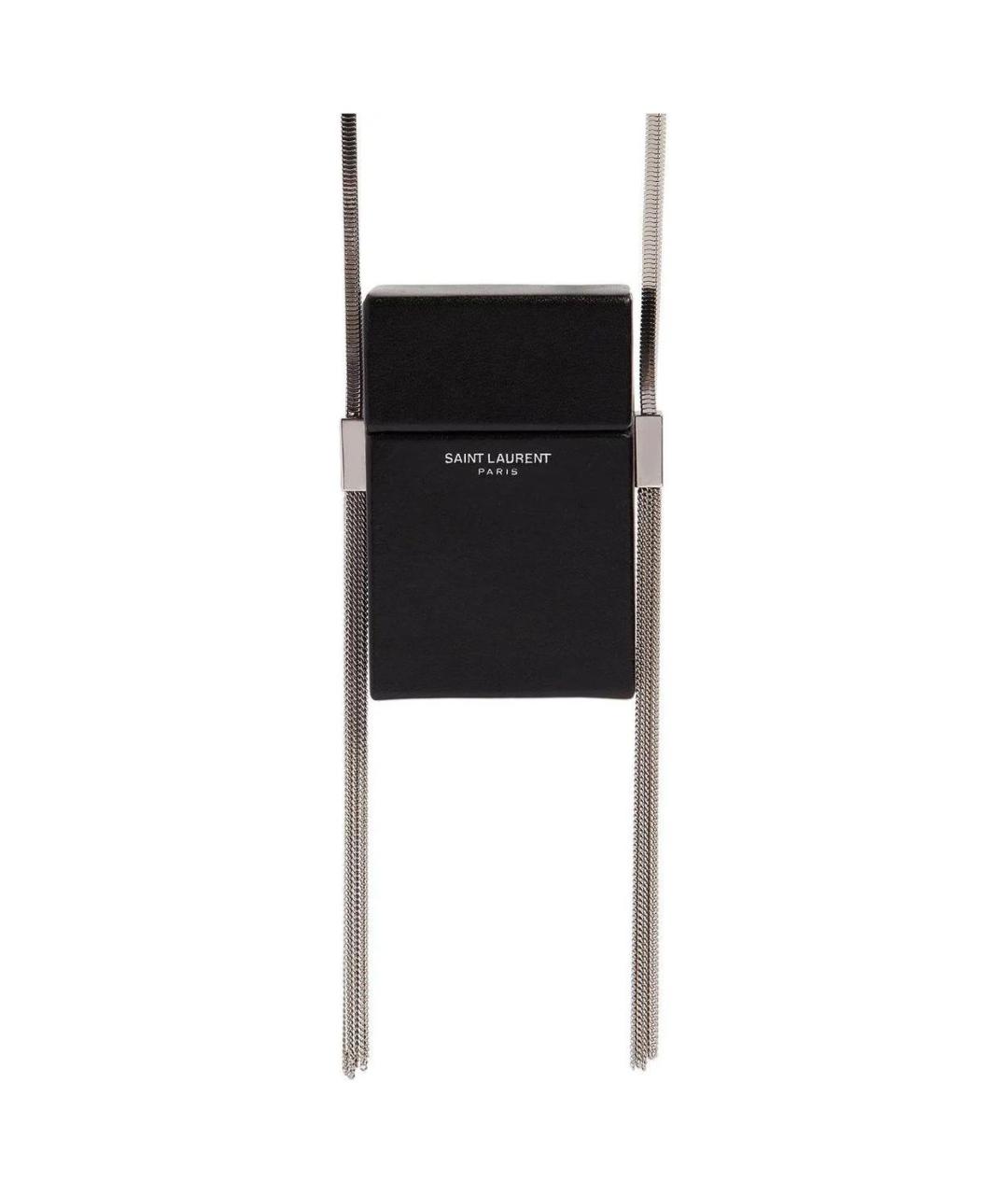 SAINT LAURENT Черная сумка через плечо, фото 1