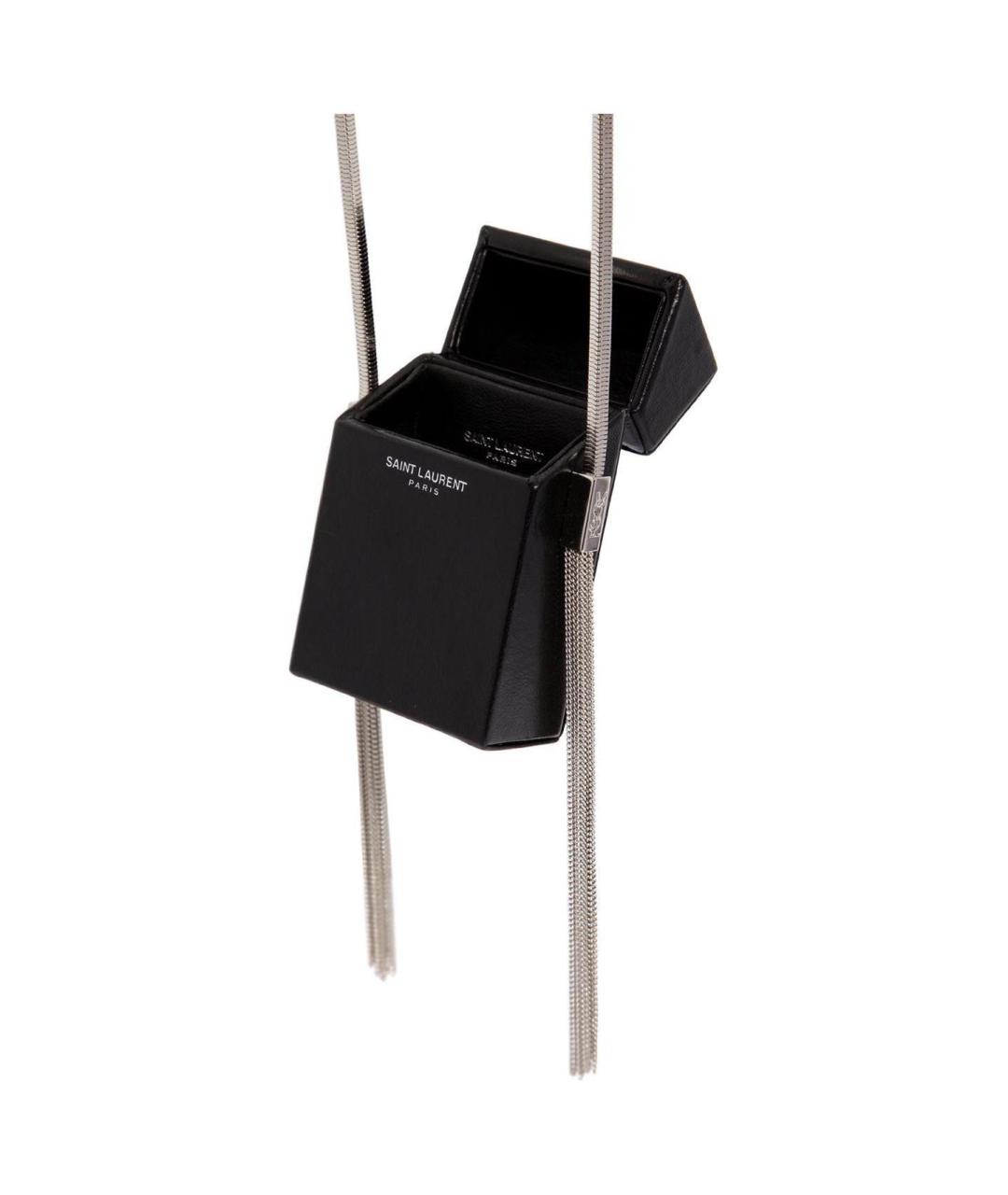 SAINT LAURENT Черная сумка через плечо, фото 3