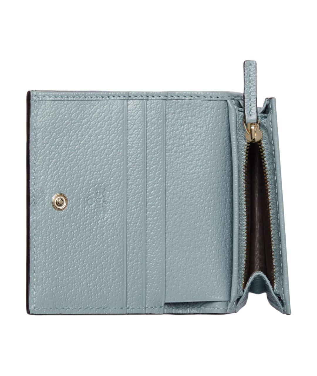 GUCCI Серый кошелек, фото 2