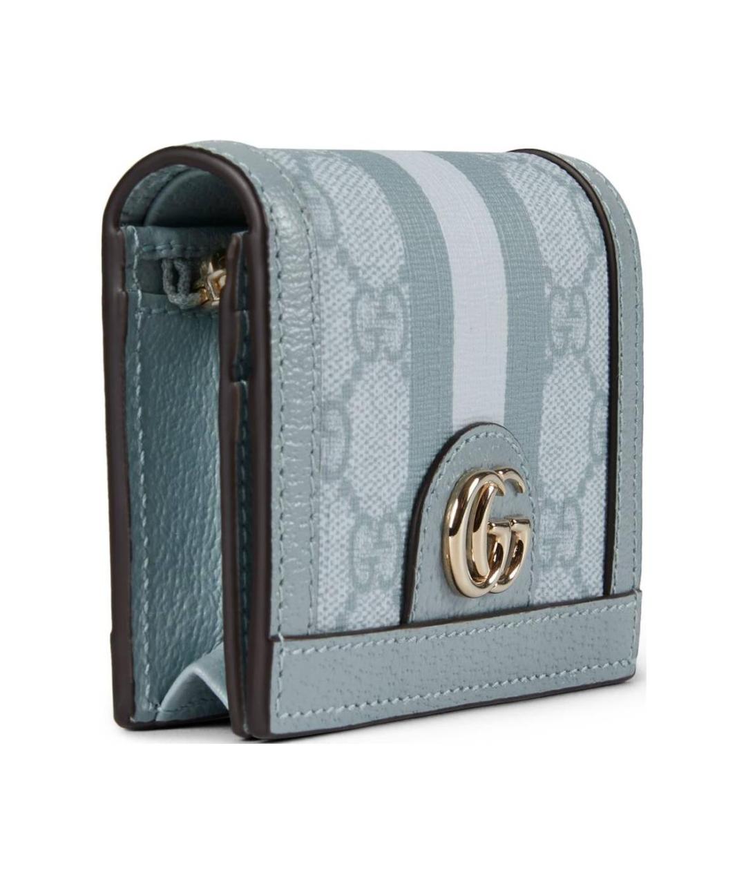 GUCCI Серый кошелек, фото 7