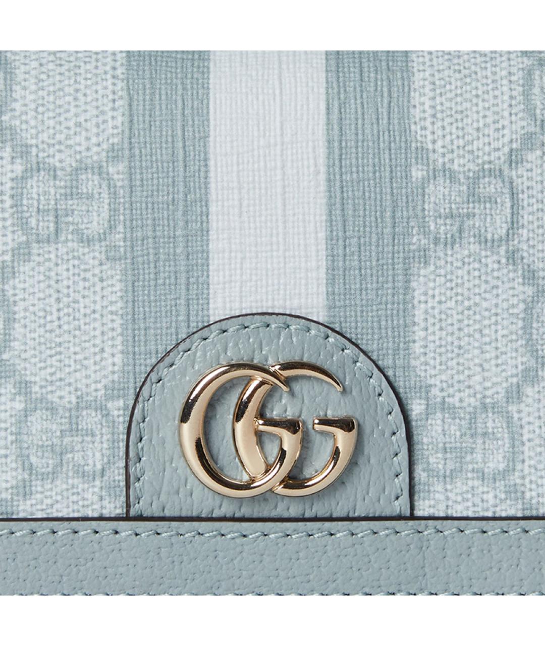 GUCCI Серый кошелек, фото 4