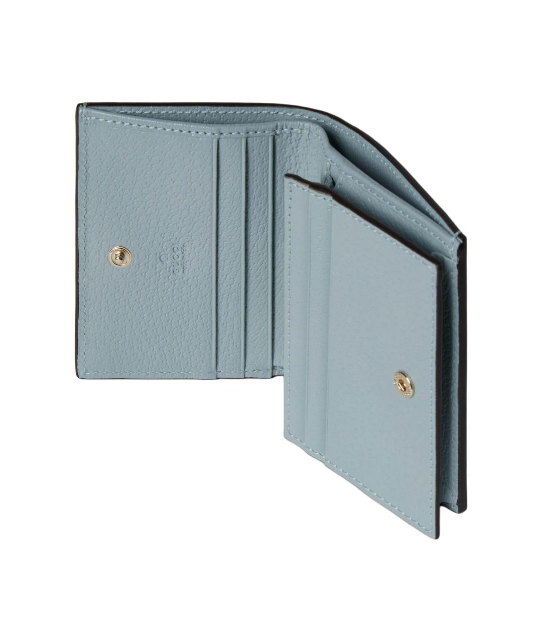 GUCCI Серый кошелек, фото 5