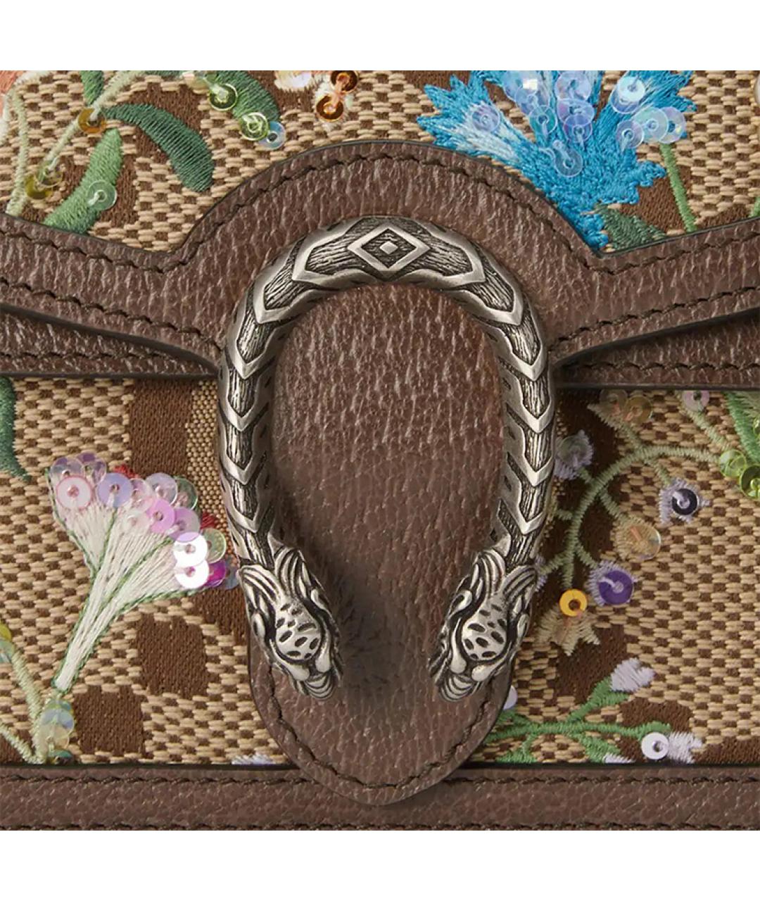 GUCCI Коричневая сумка через плечо, фото 7