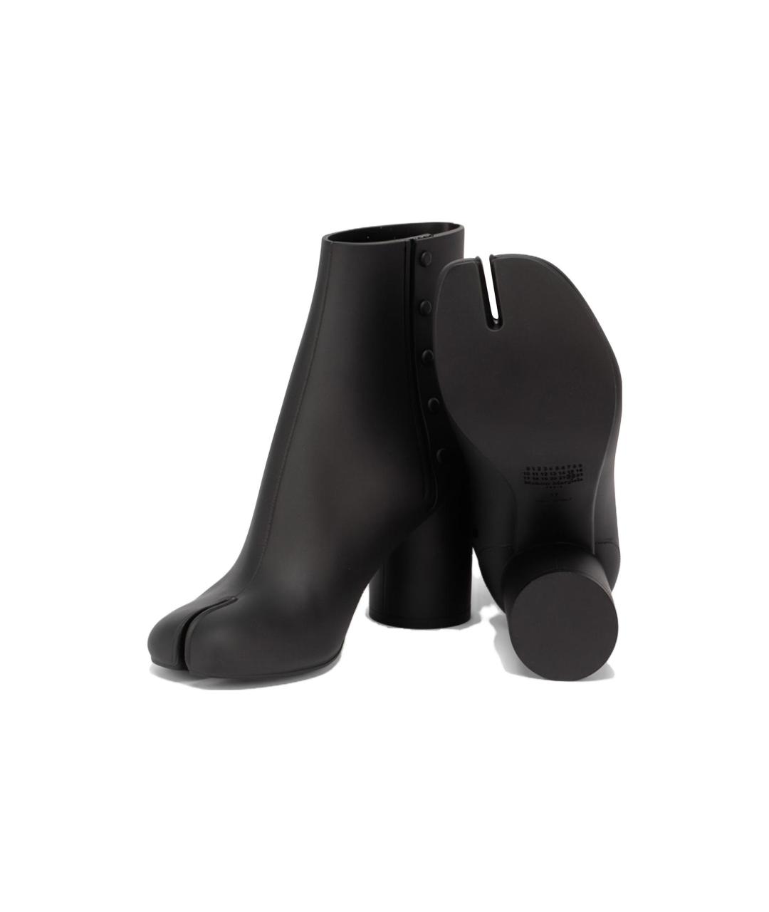 MAISON MARGIELA Черные ботильоны, фото 6
