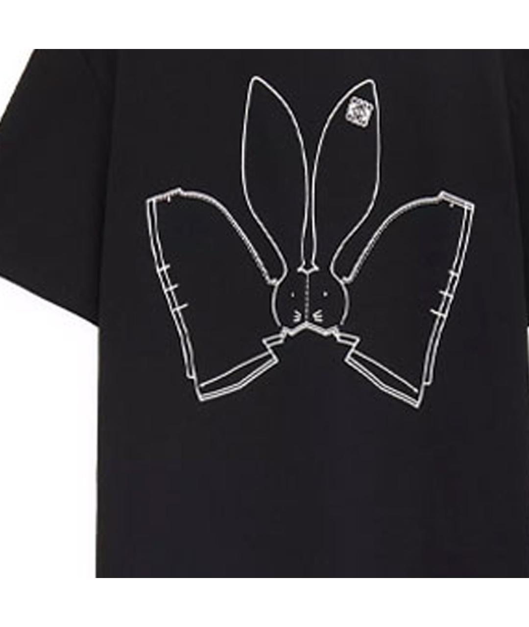 LOEWE Черная хлопковая футболка, фото 2