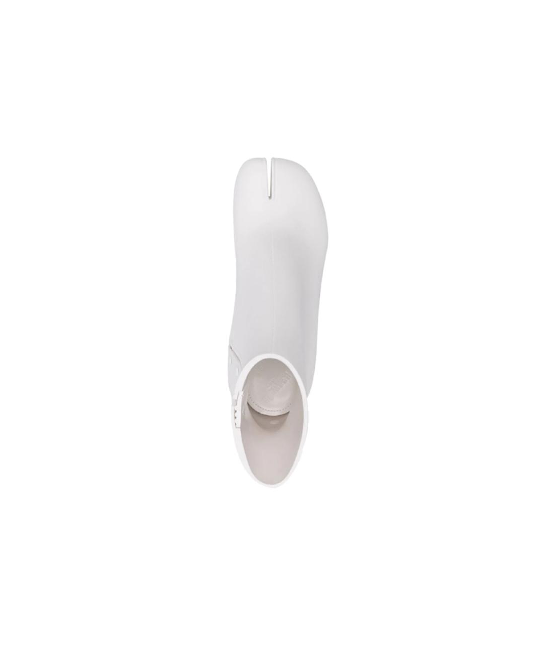 MAISON MARGIELA Белые ботильоны, фото 5