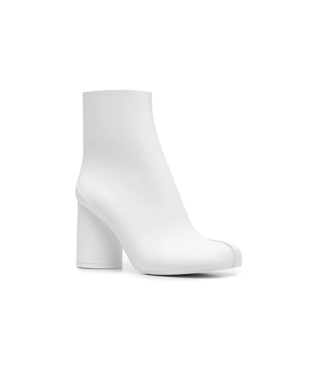 MAISON MARGIELA Белые ботильоны, фото 3