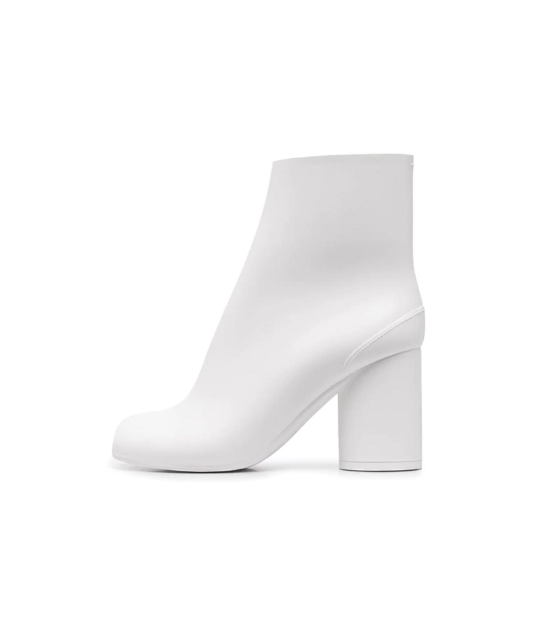 MAISON MARGIELA Белые ботильоны, фото 2