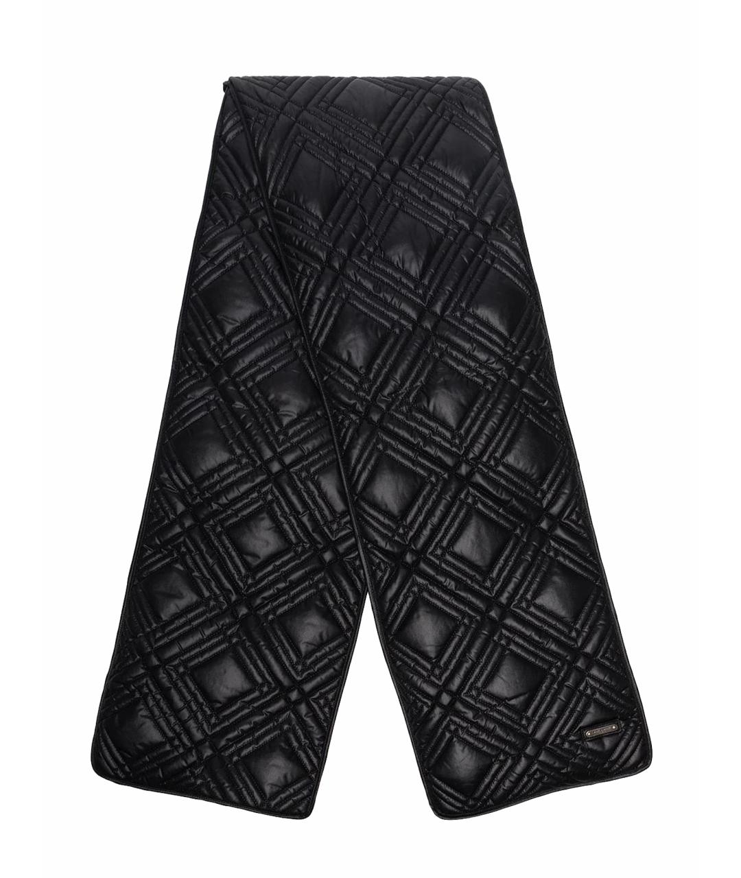 SAINT LAURENT Черный шарф, фото 1