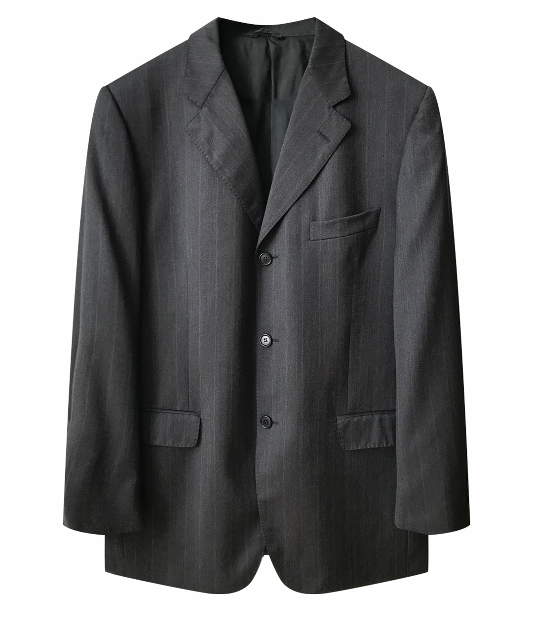 CERRUTI 1881 Серый шерстяной пиджак, фото 1