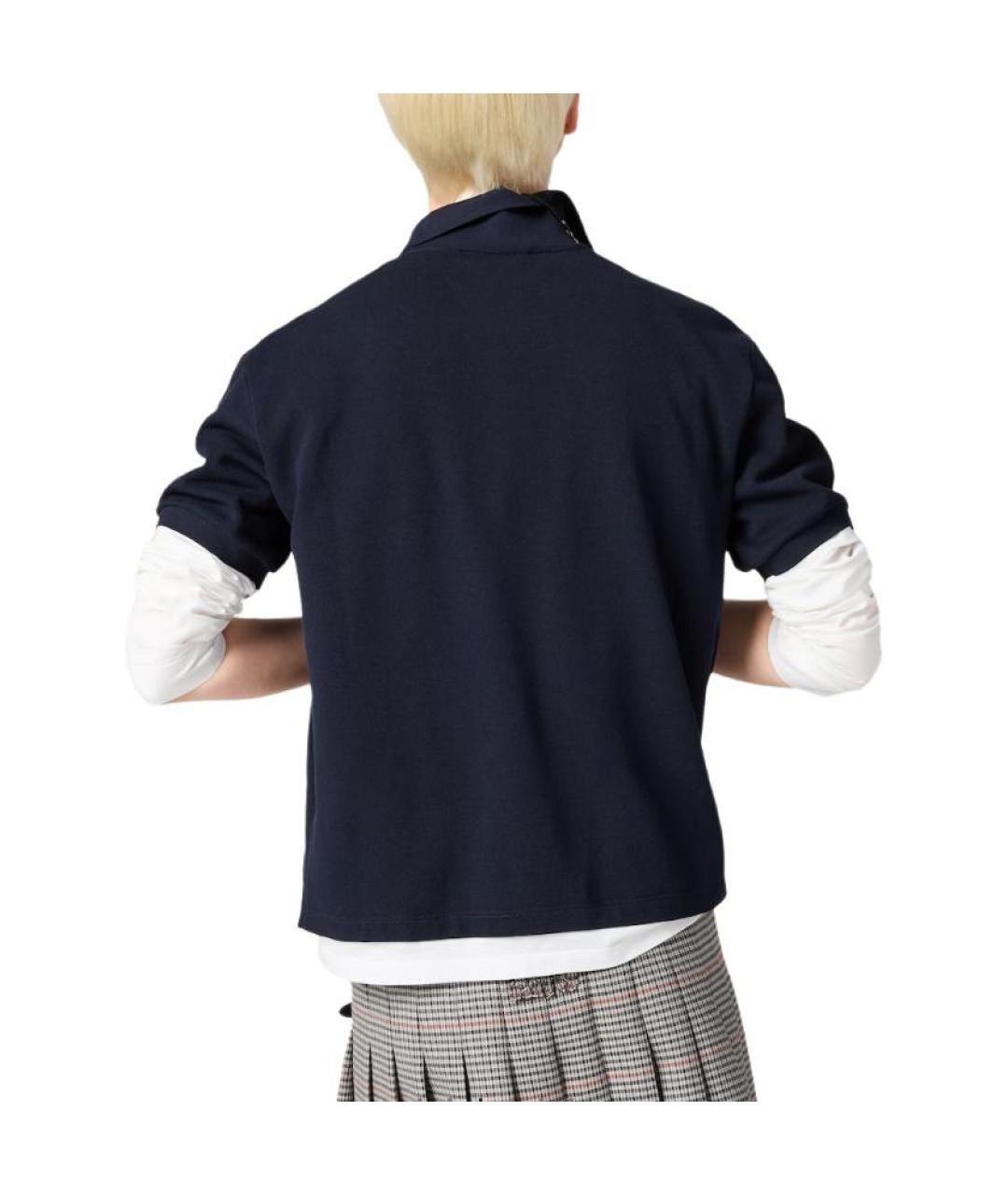 MIU MIU Темно-синяя рубашка, фото 4