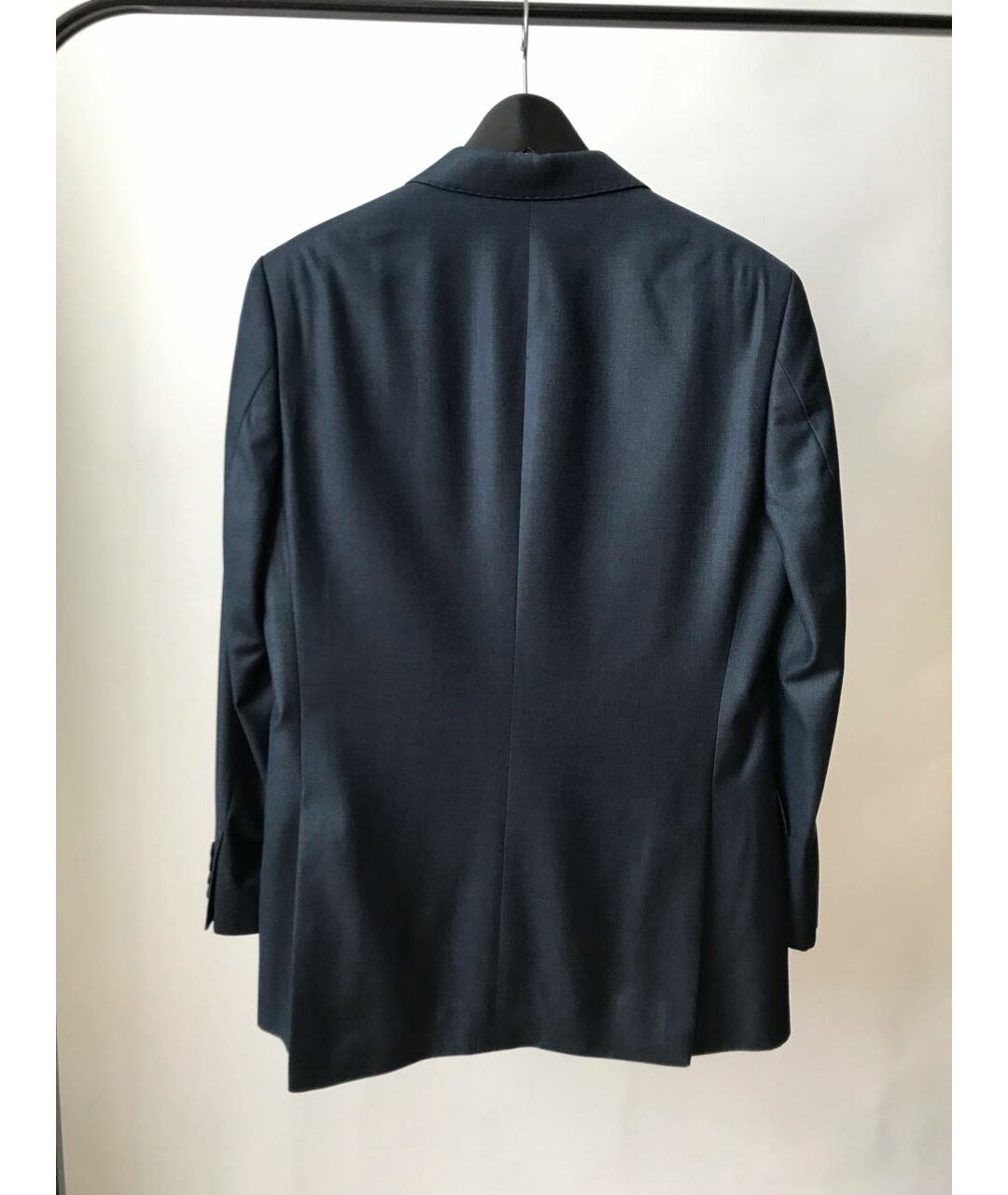 ARMANI COLLEZIONI Темно-синий шерстяной пиджак, фото 2