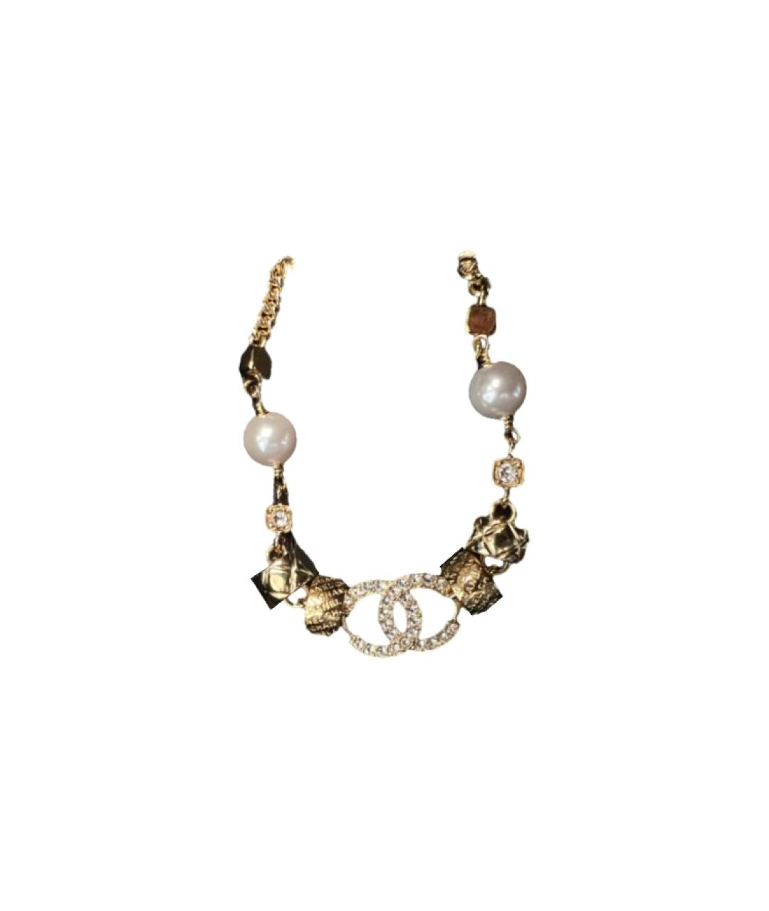 CHANEL Мульти латунное колье, фото 1