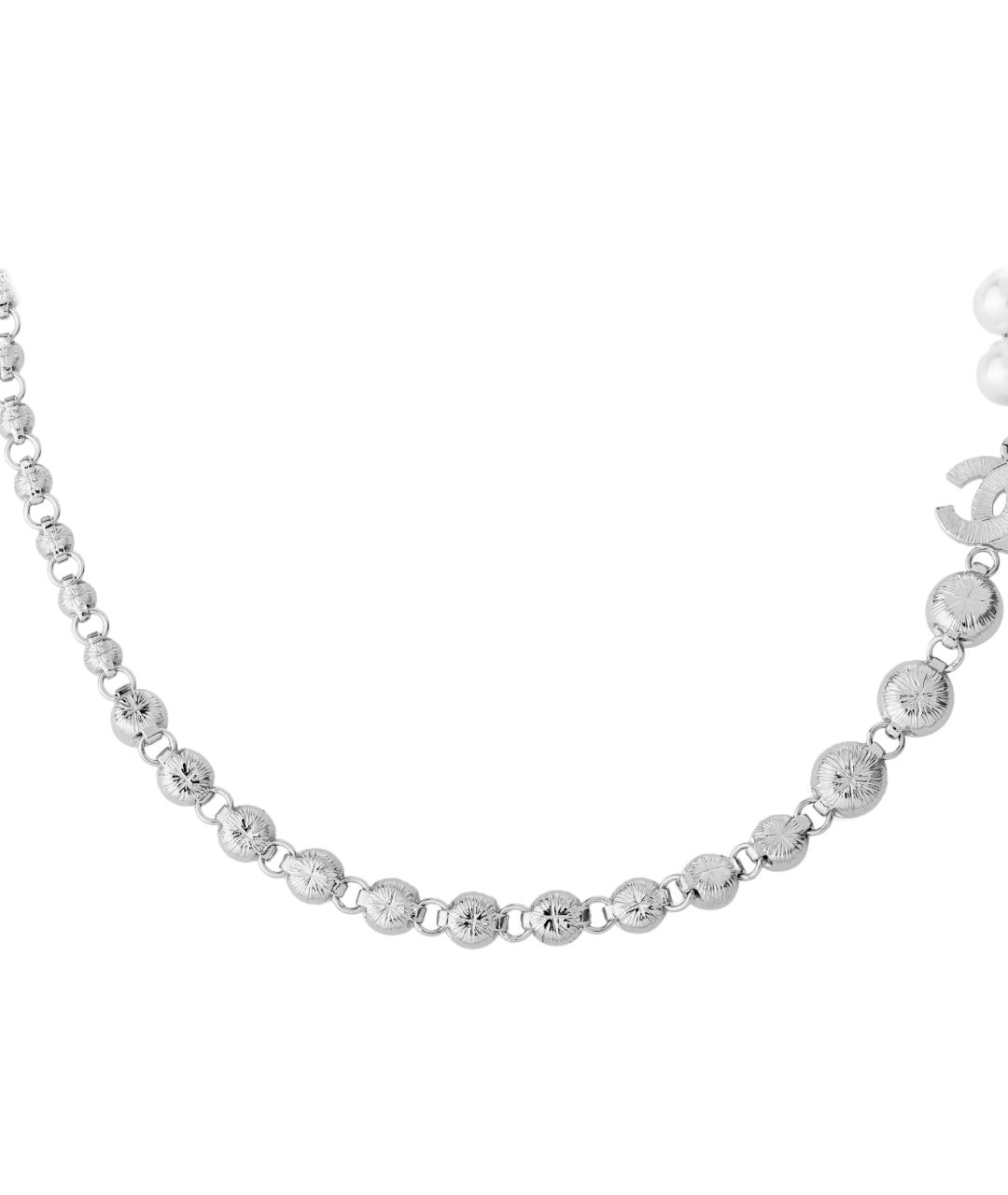 CHANEL Серебряное колье, фото 3