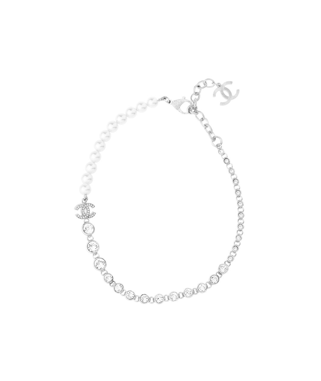 CHANEL Серебряное колье, фото 1