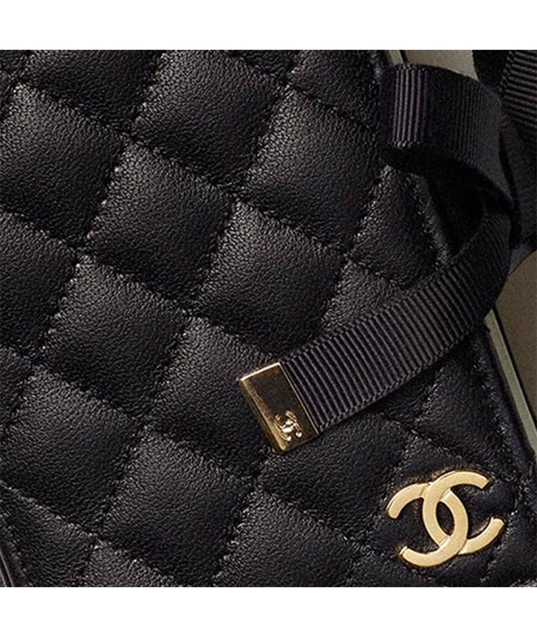 CHANEL Черная сумка через плечо, фото 5