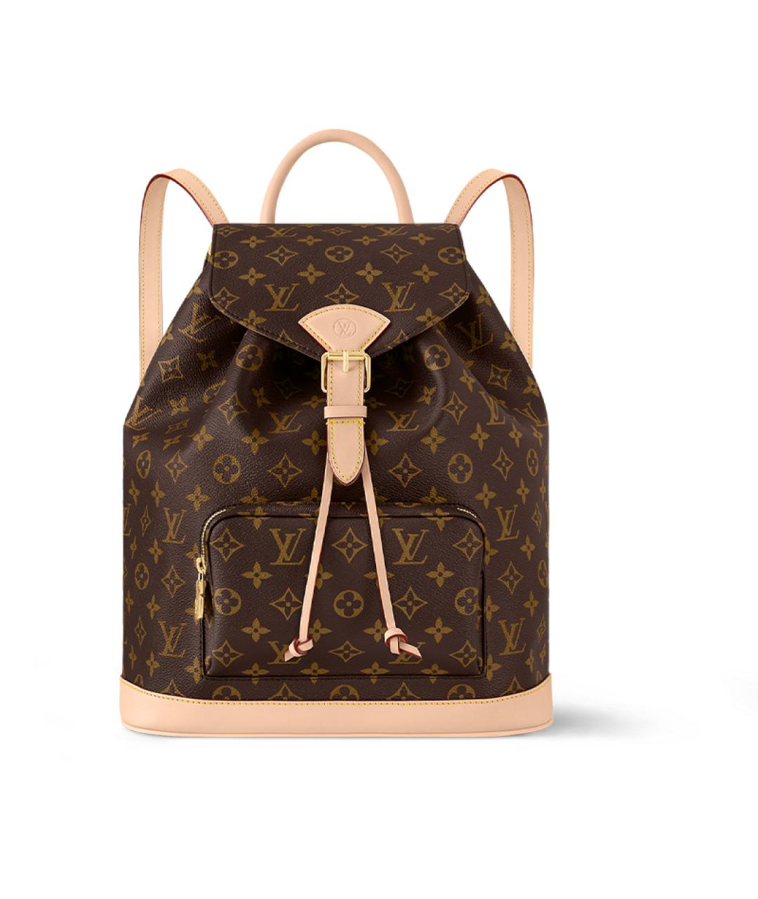 LOUIS VUITTON Коричневый рюкзак, фото 1