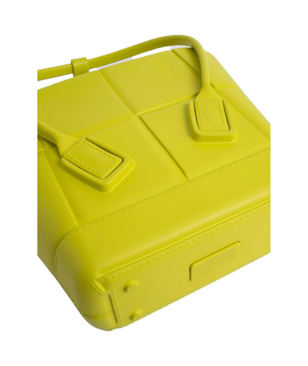 BOTTEGA VENETA Желтая сумка через плечо, фото 2