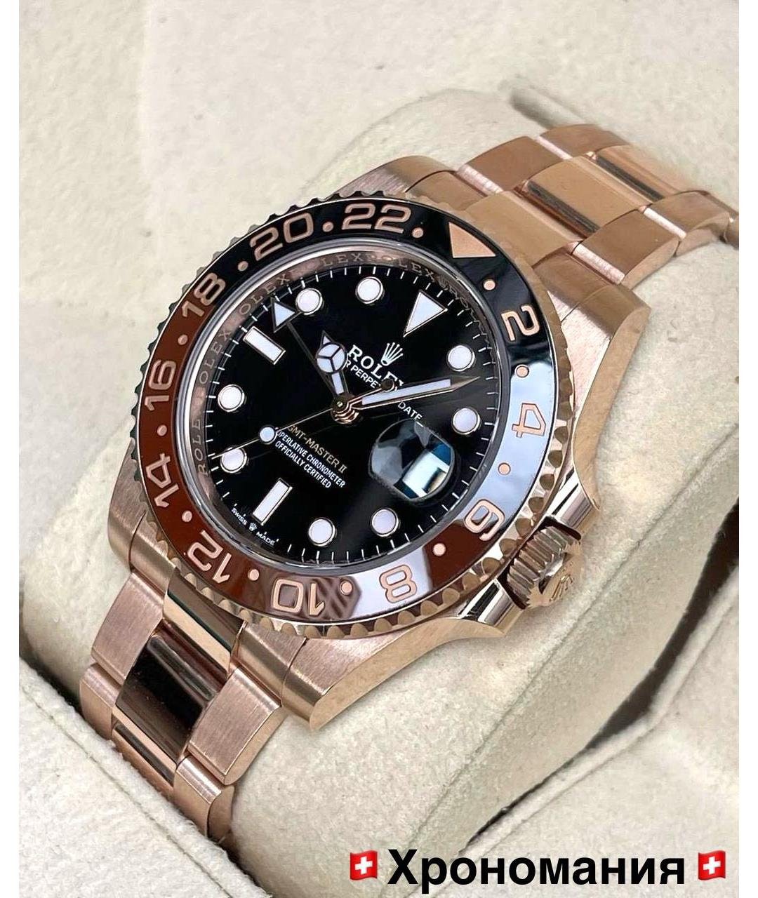 ROLEX Золотые часы из розового золота, фото 3