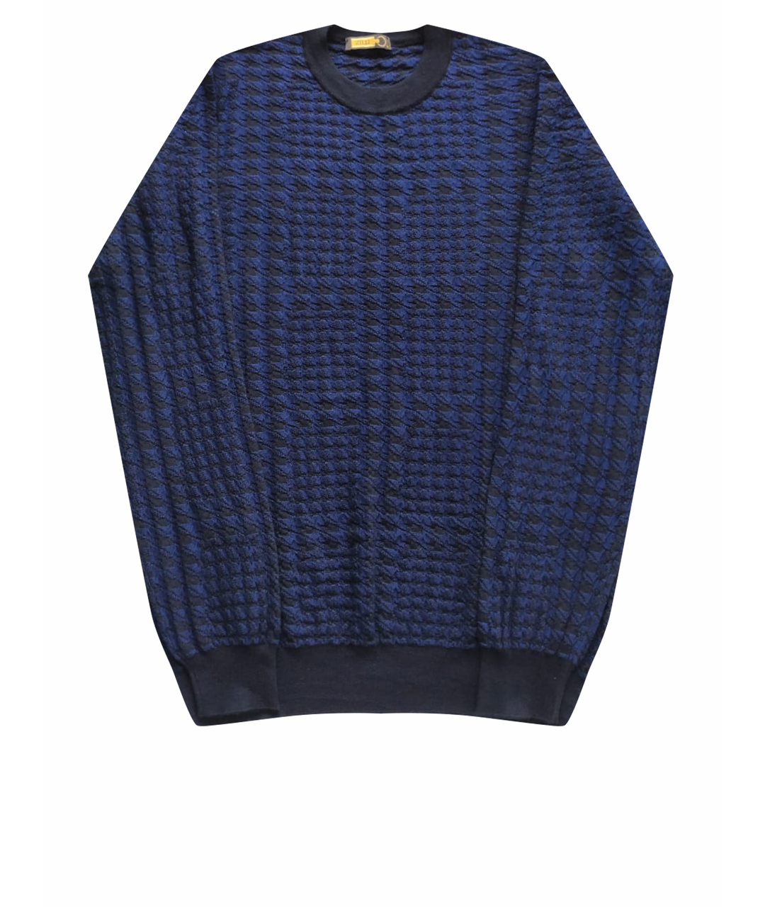 ZILLI Темно-синий кашемировый джемпер / свитер, фото 1