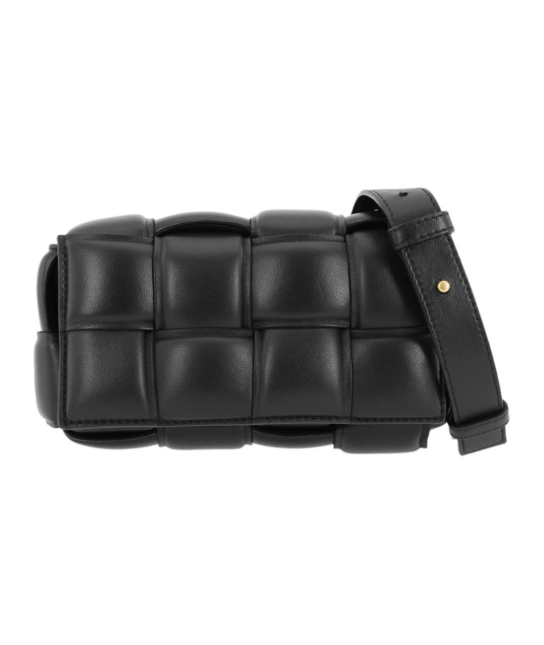 BOTTEGA VENETA Черная поясная сумка, фото 3