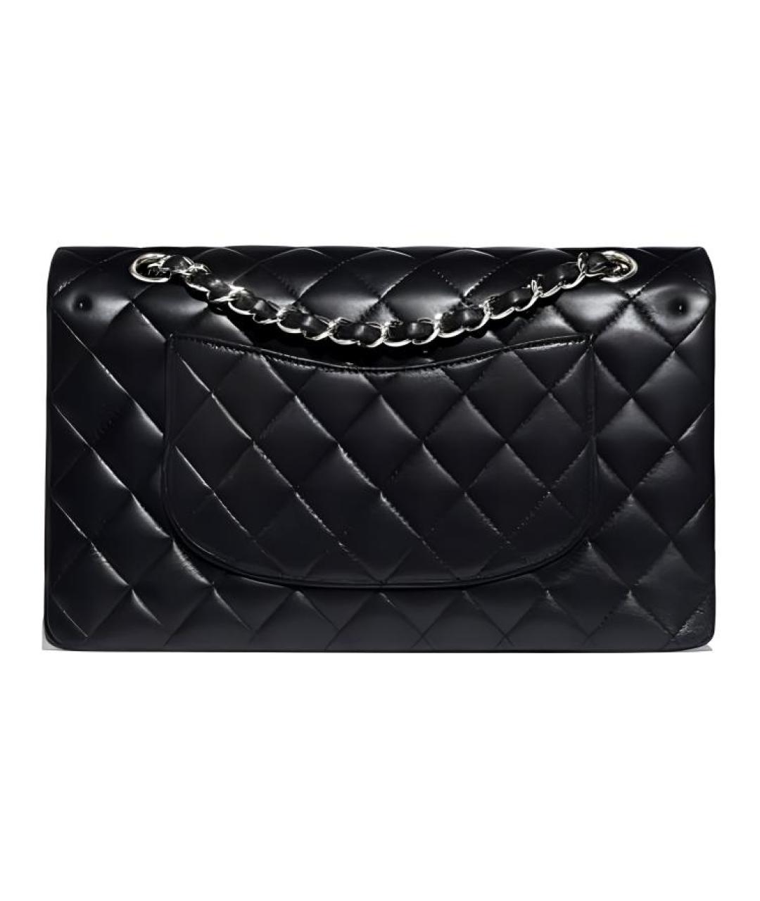 CHANEL Черная кожаная сумка через плечо, фото 3