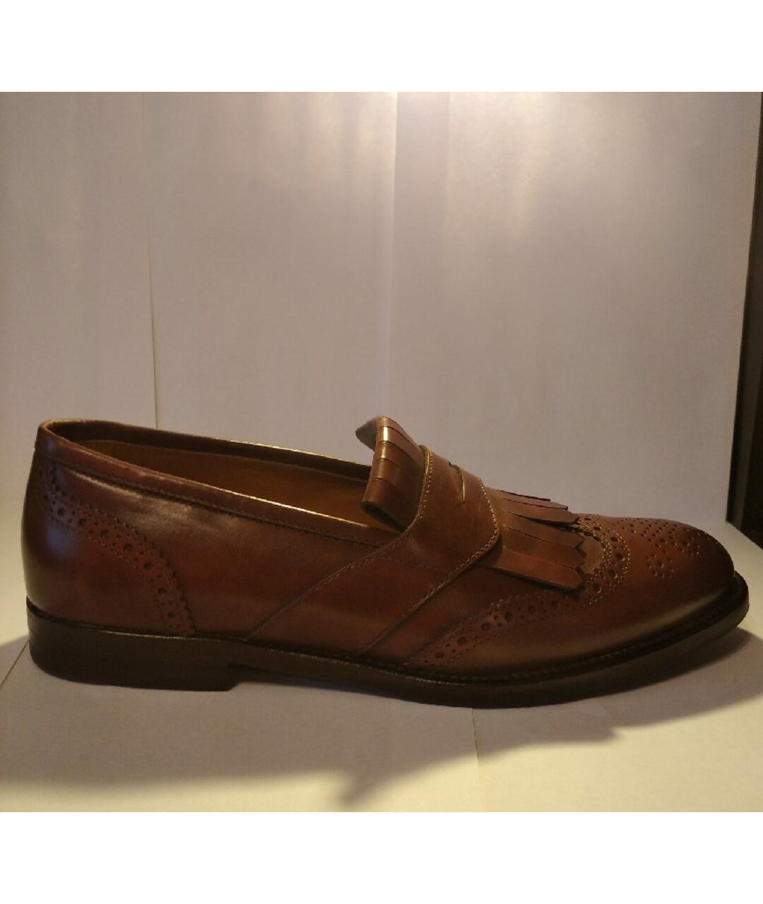 BRUNELLO CUCINELLI Коричневые кожаные низкие ботинки, фото 5