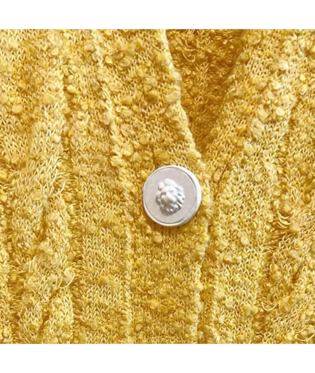 CHANEL Желтый джемпер / свитер, фото 6