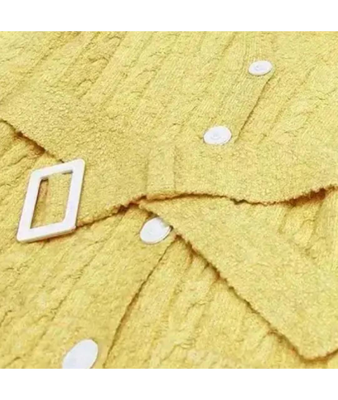 CHANEL Желтый джемпер / свитер, фото 4