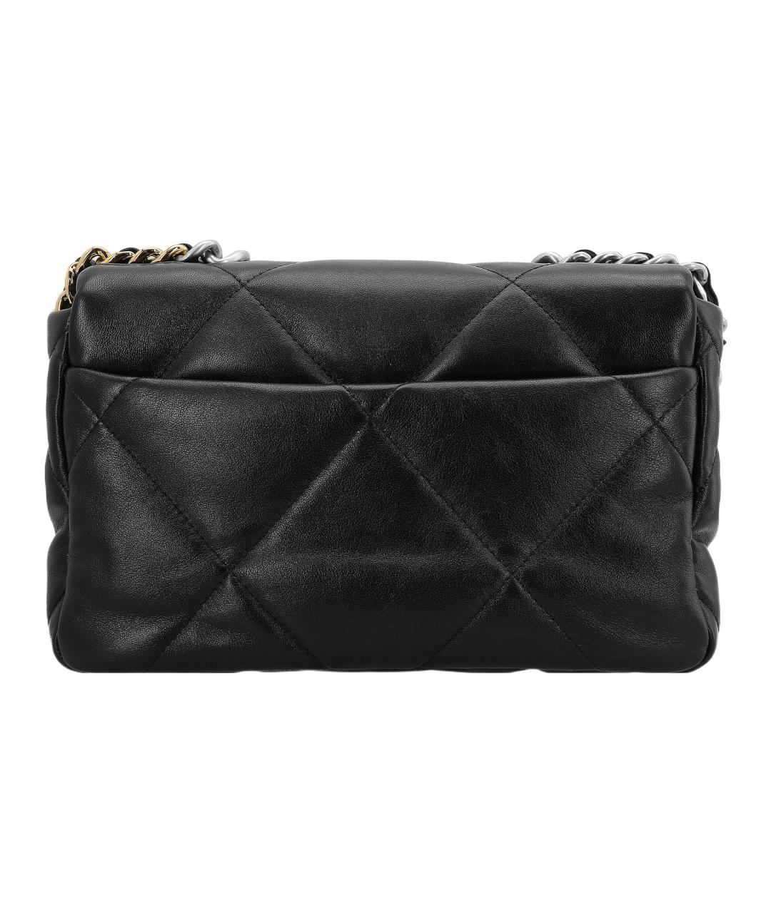 CHANEL Черная кожаная сумка через плечо, фото 4