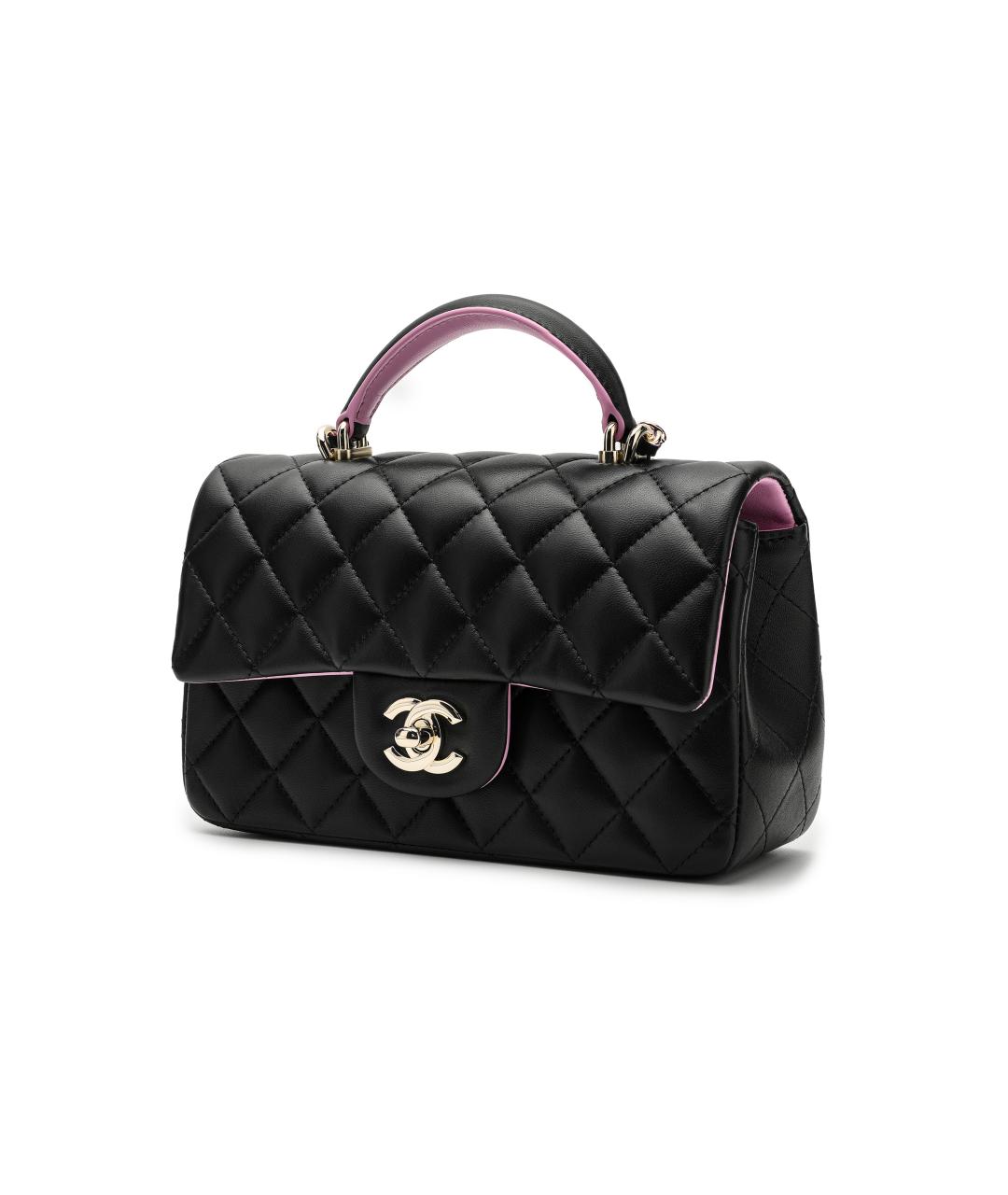 CHANEL Кожаная сумка через плечо, фото 4