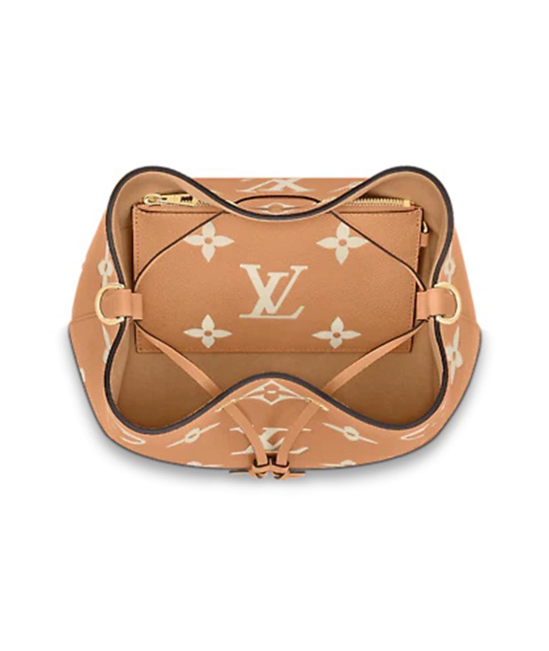 LOUIS VUITTON Бежевая сумка через плечо, фото 4