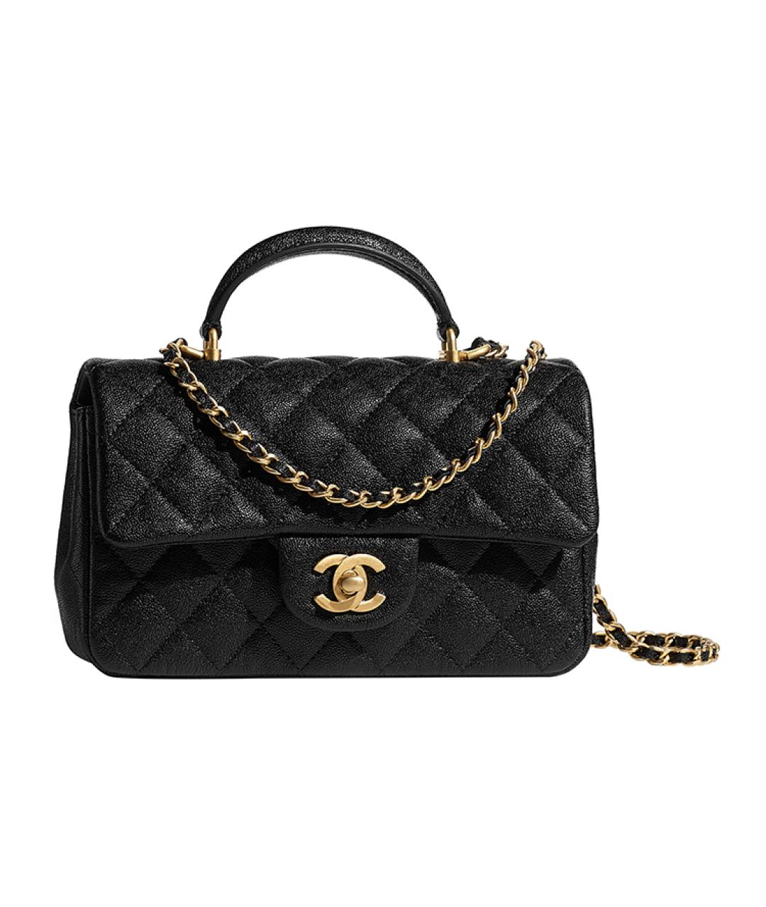 CHANEL Черная сумка через плечо, фото 1