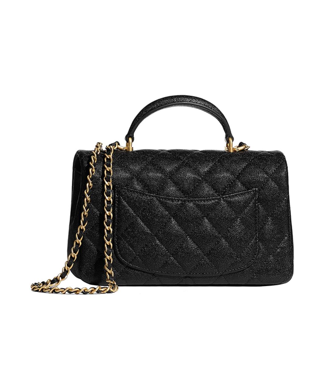 CHANEL Черная сумка через плечо, фото 3