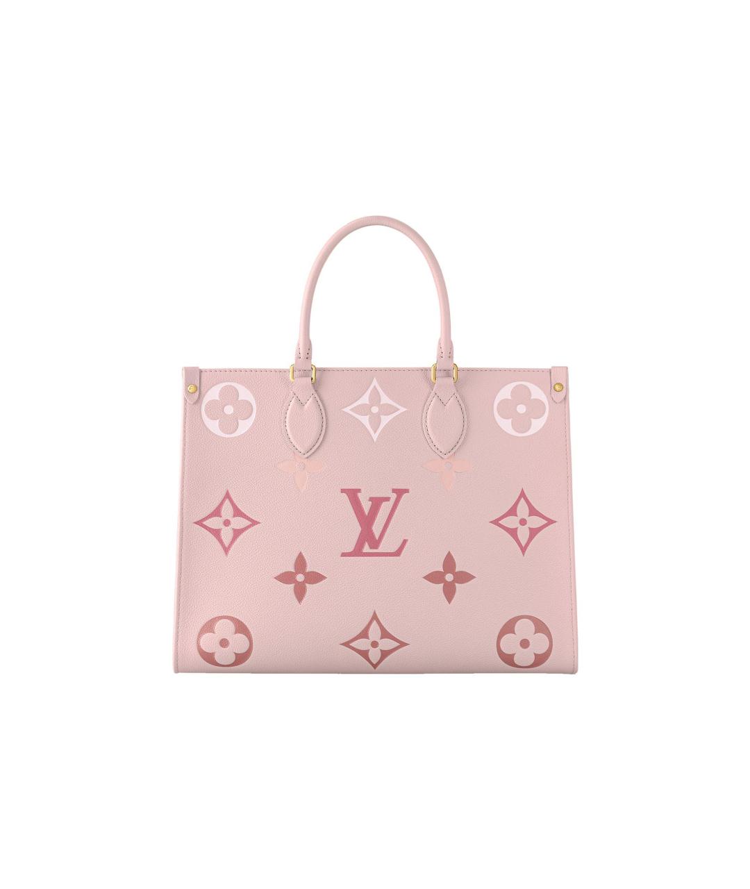 LOUIS VUITTON Розовая сумка тоут, фото 1