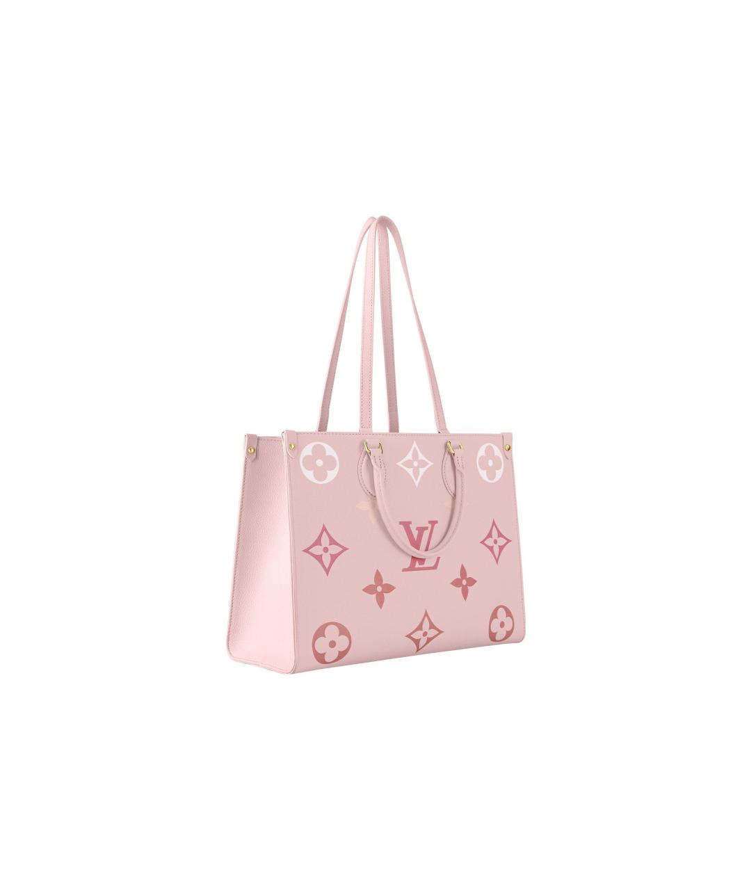 LOUIS VUITTON Розовая сумка тоут, фото 2