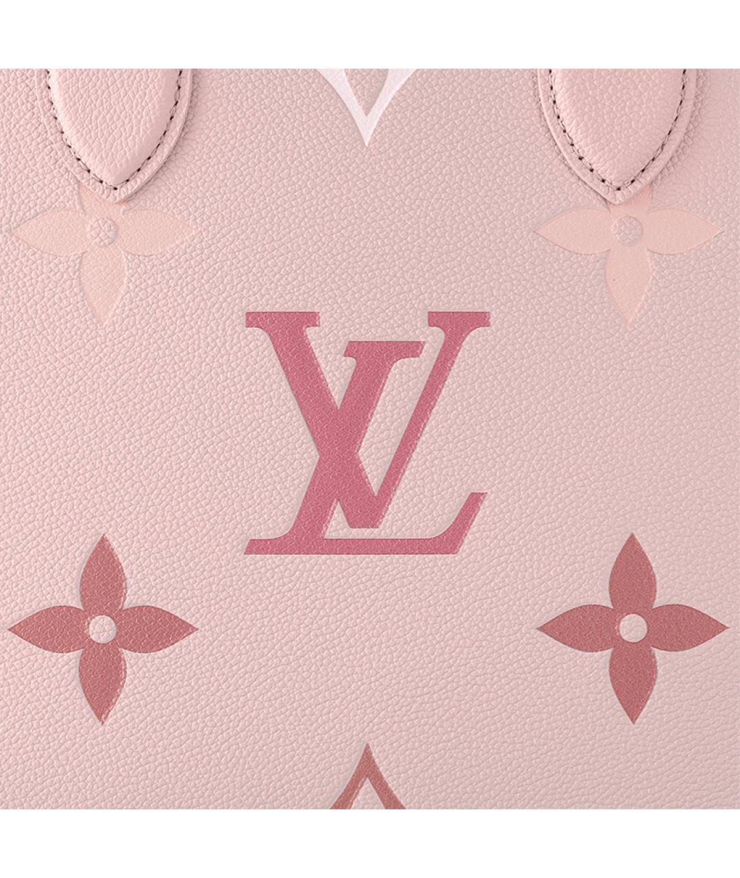 LOUIS VUITTON Розовая сумка тоут, фото 5