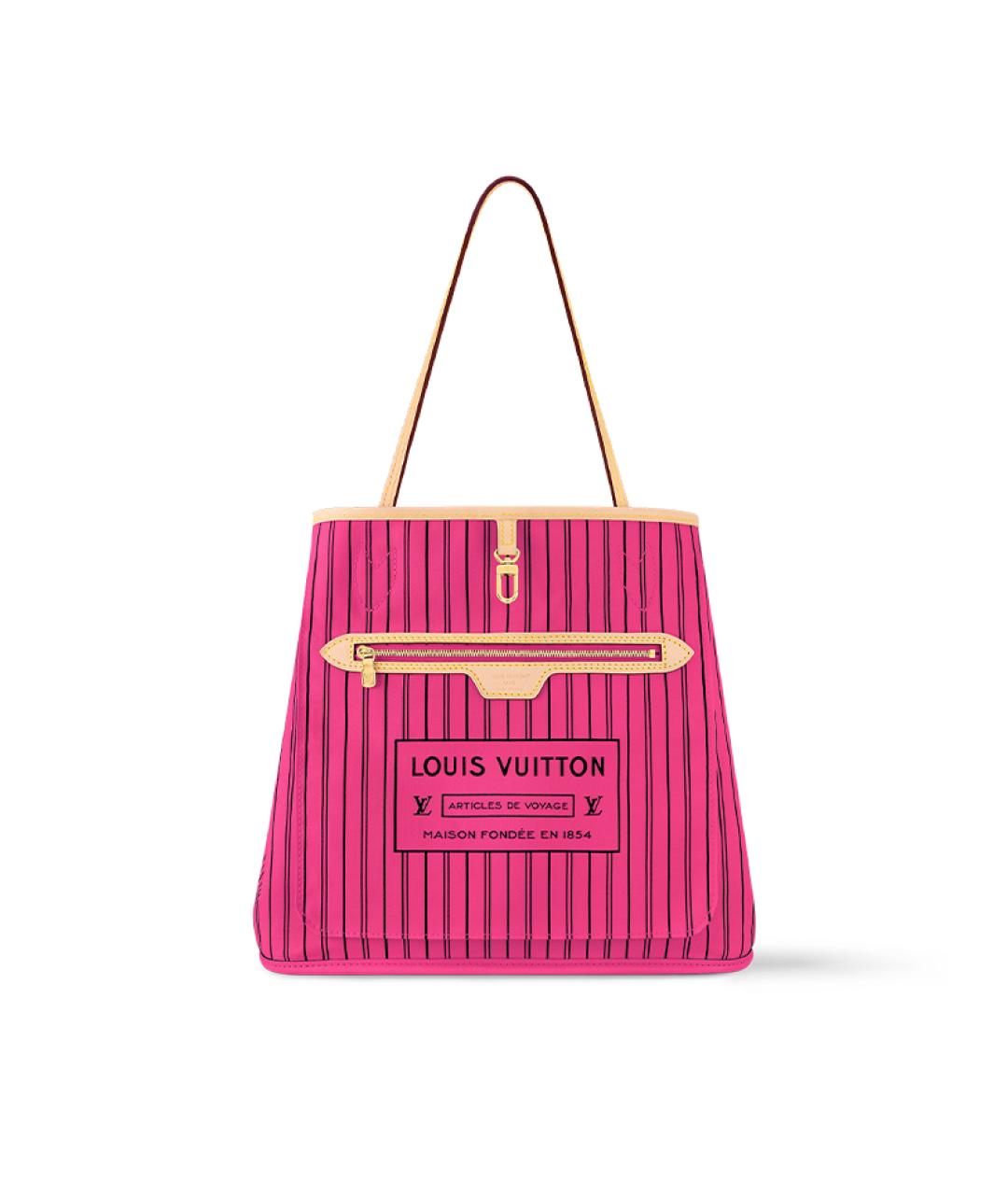 LOUIS VUITTON Розовая сумка через плечо, фото 2